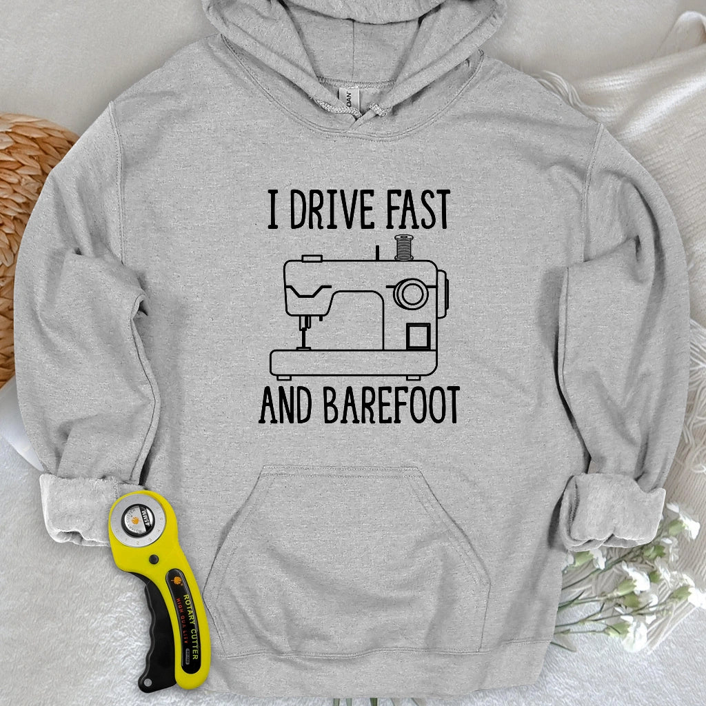 Drive Fast And Barefoot Hoodie