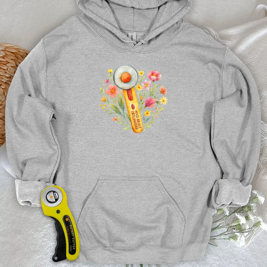 Blumen-Cutter-Kapuzenpullover