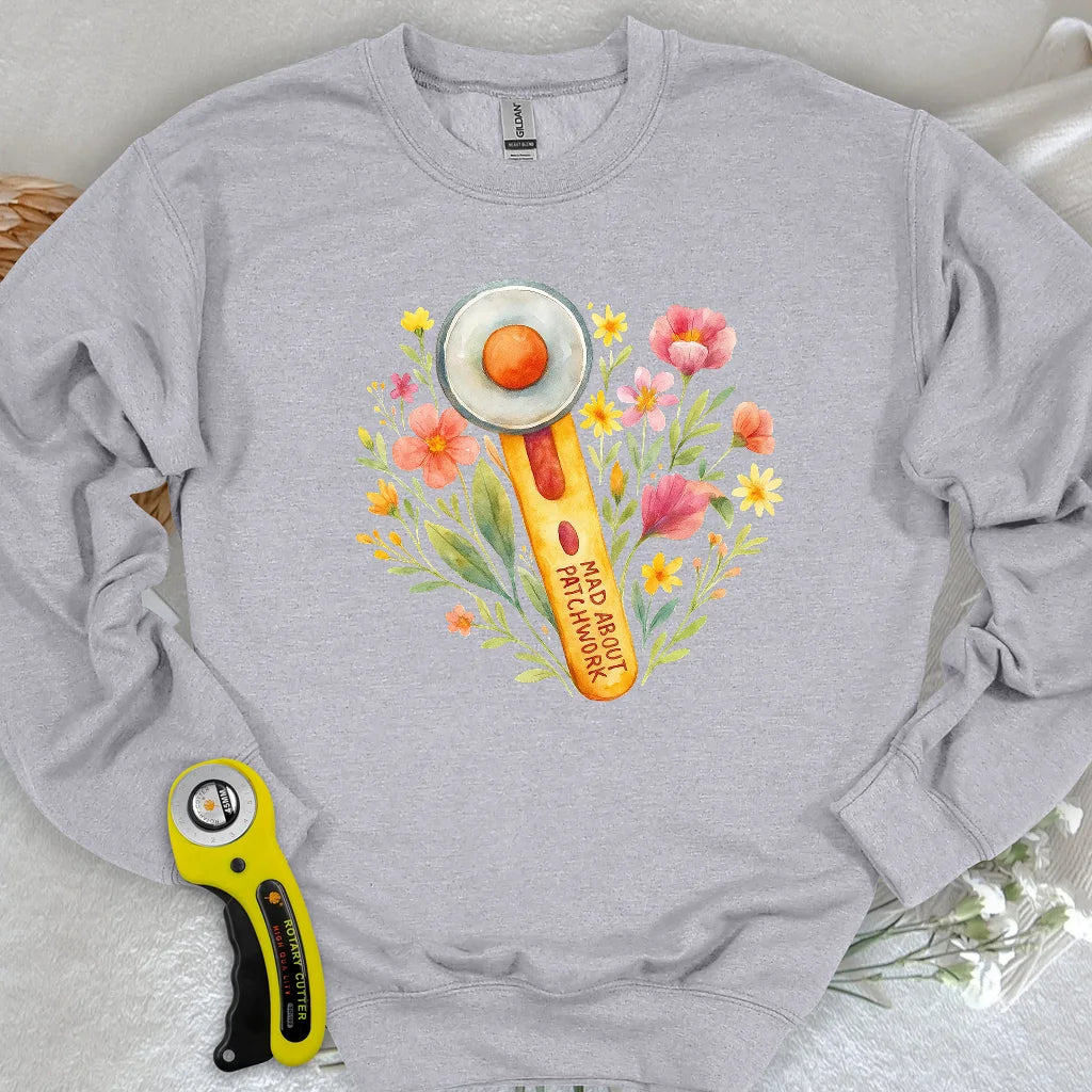 Sweat-shirt Coupe Fleurs