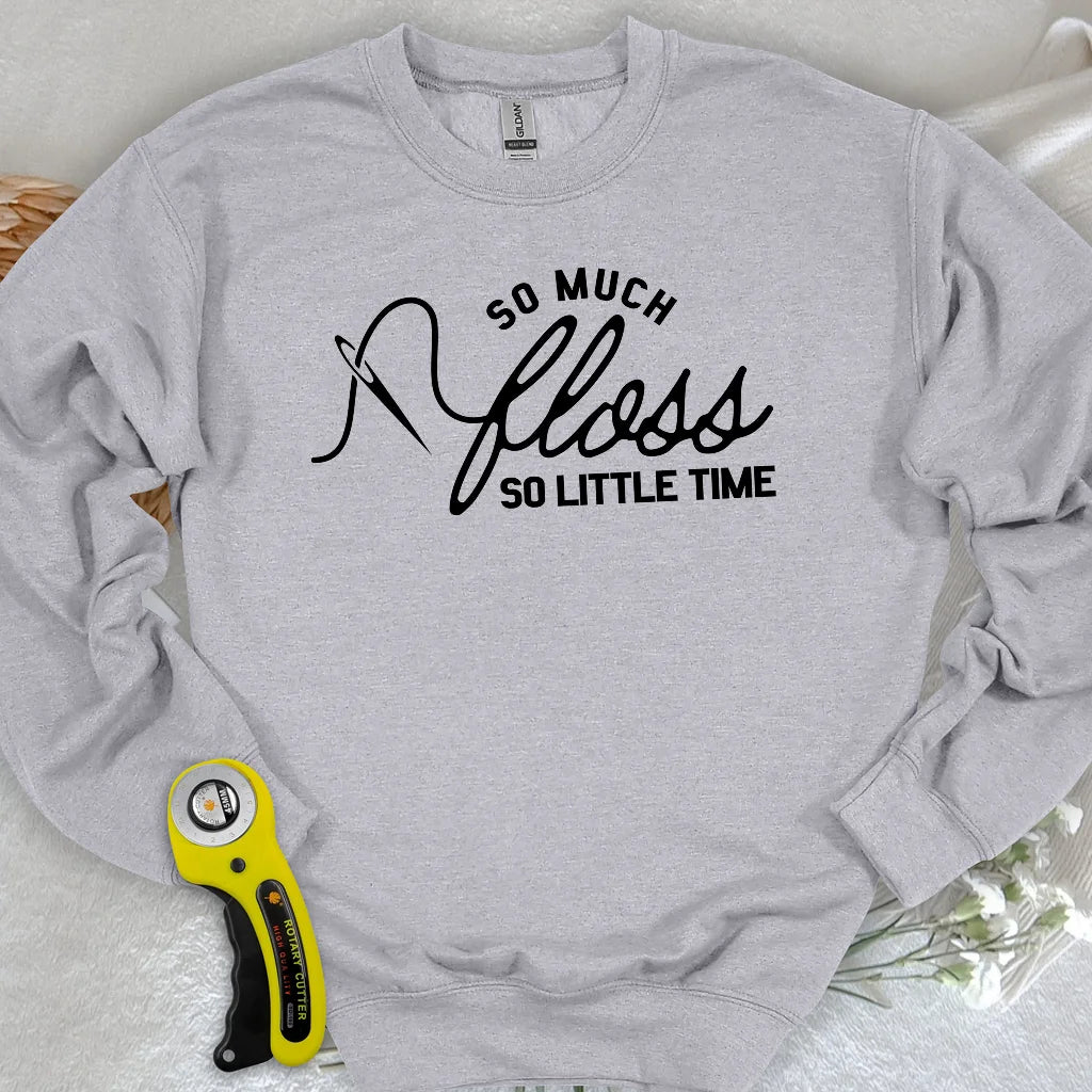 Sweat-shirt Fil dentaire et temps