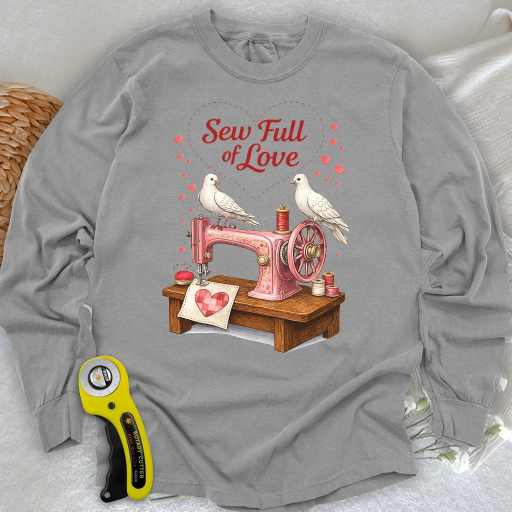 Full of Love Langarm-T-Shirt