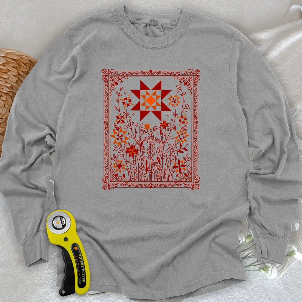 T-shirt manches longues Jardin des étoiles
