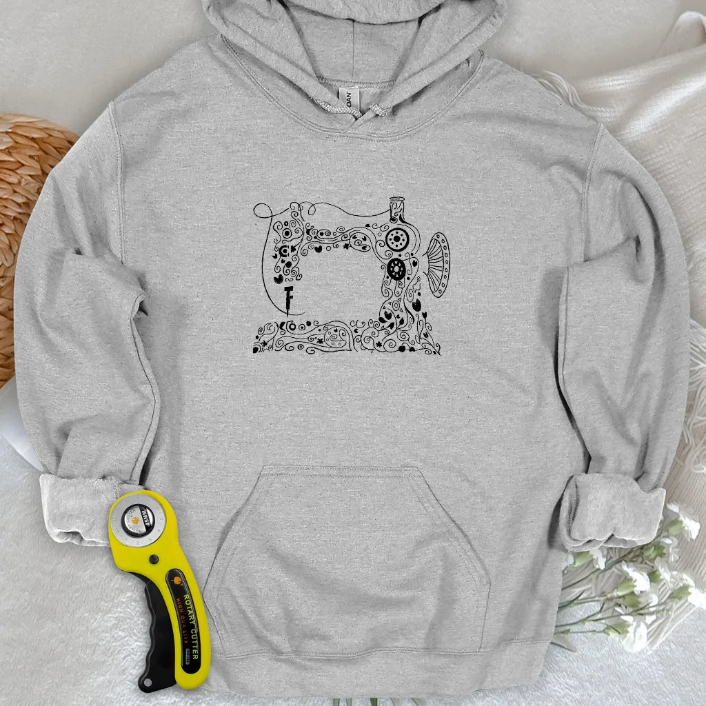 Sweat à capuche Goldwork