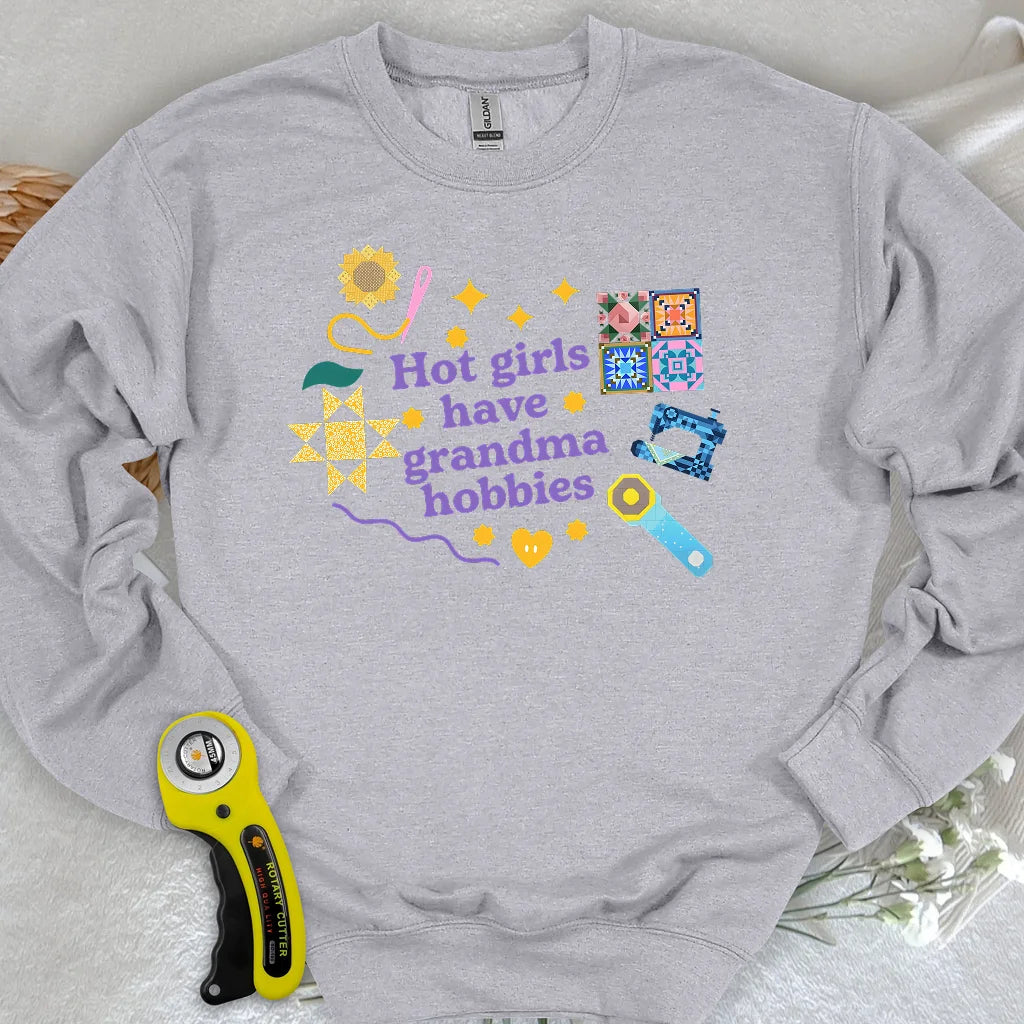 Sweat-shirt Loisirs de Mamie