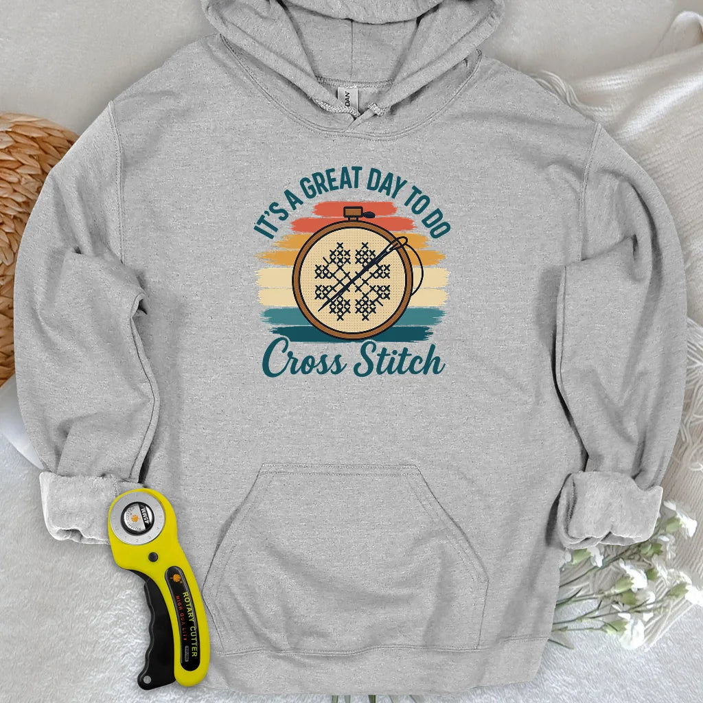 Great Day to Stitch Hoodie