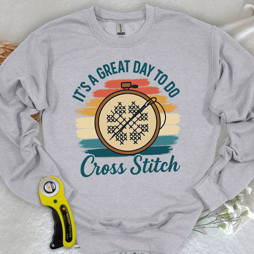 Super journée pour coudre un sweat-shirt
