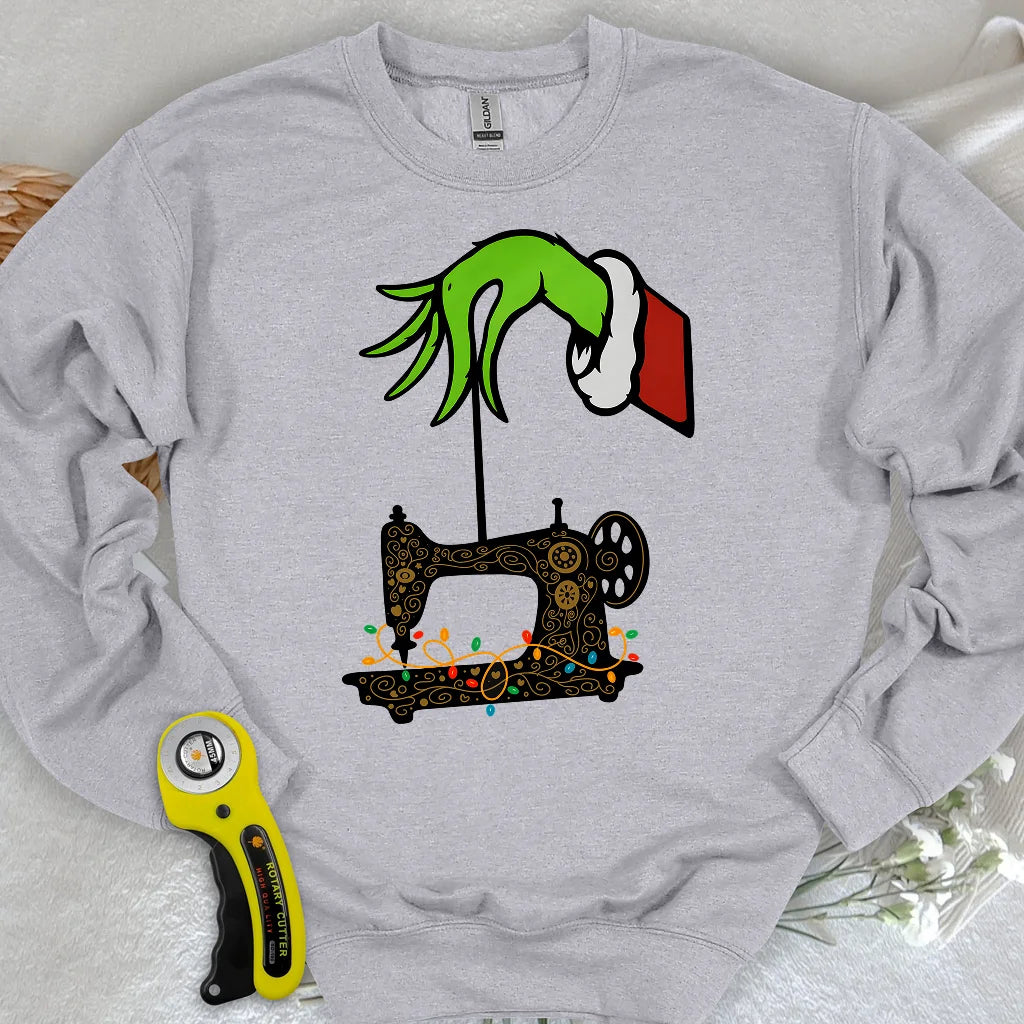 Grinch Stole Stitches Sweatshirt