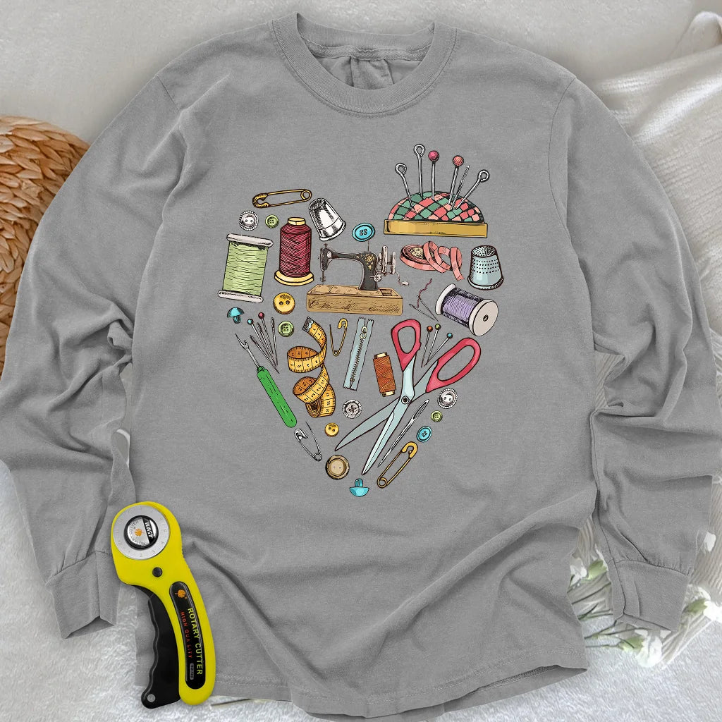 T-shirt manches longues "Guilty at Heart"