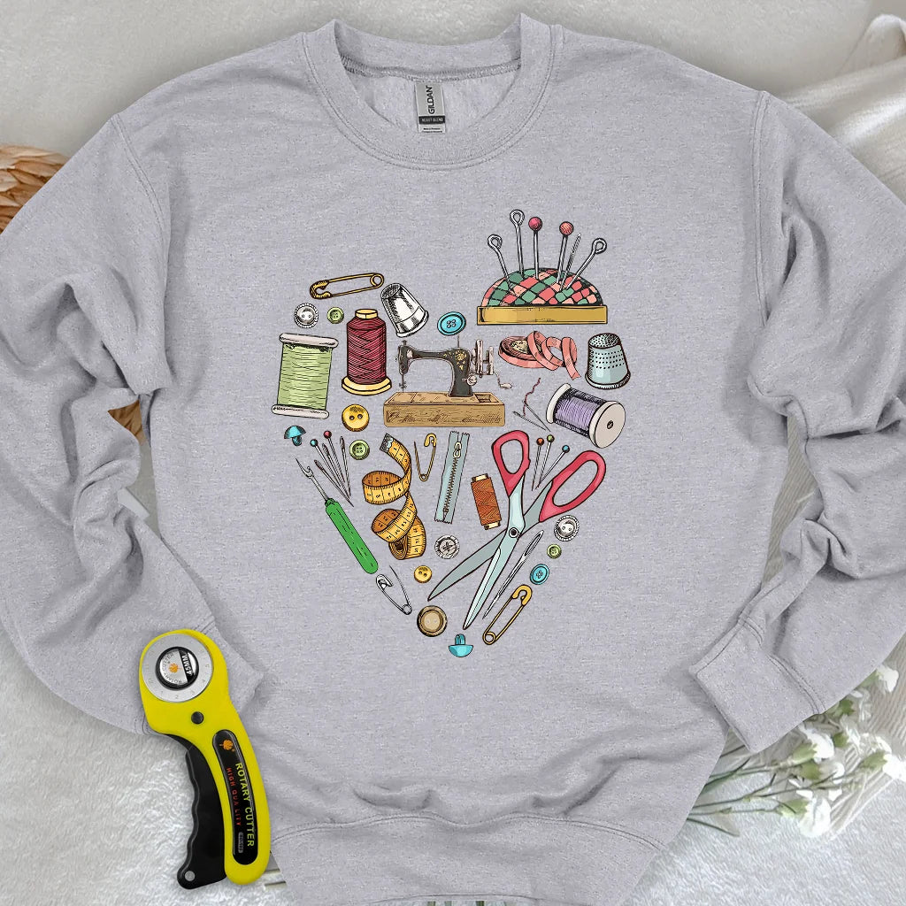 Sweat-shirt coupable en son cœur