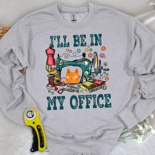 Ich Bin In Meinem Büro Sweatshirt