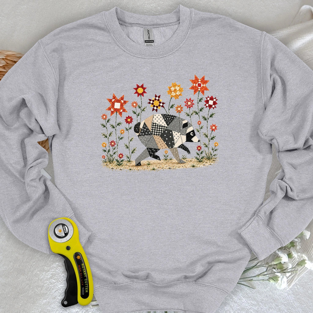 Jimothy Patchwork Bloom Sweatshirt