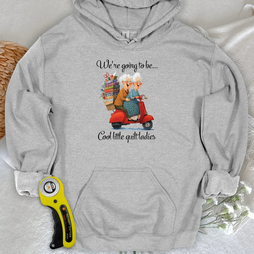 Sweat à capuche Les Petites Dames Quilteuses