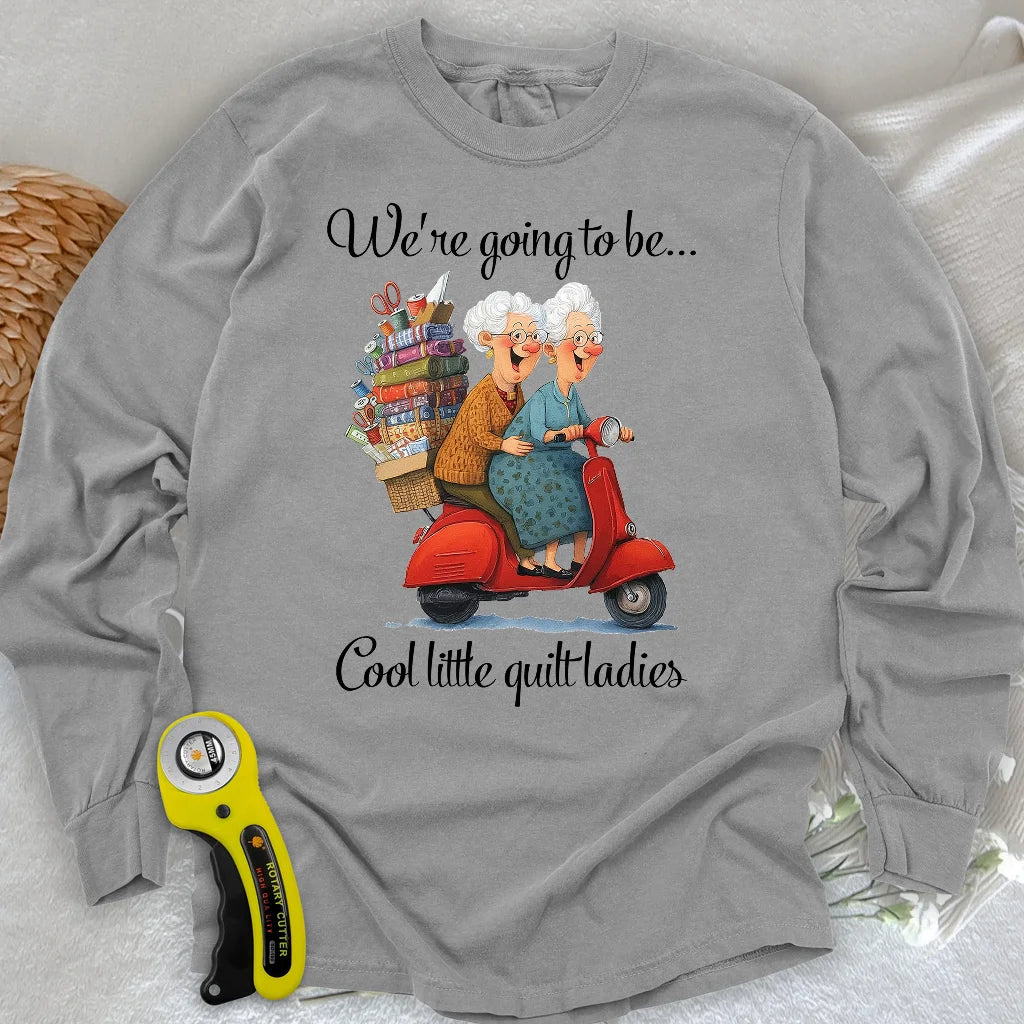 T-shirt manches longues Little Quilt Ladies