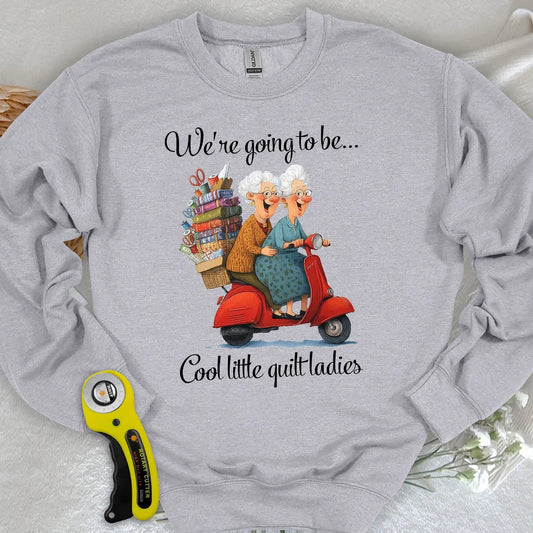 Little Quilt Ladies Sweatshirt