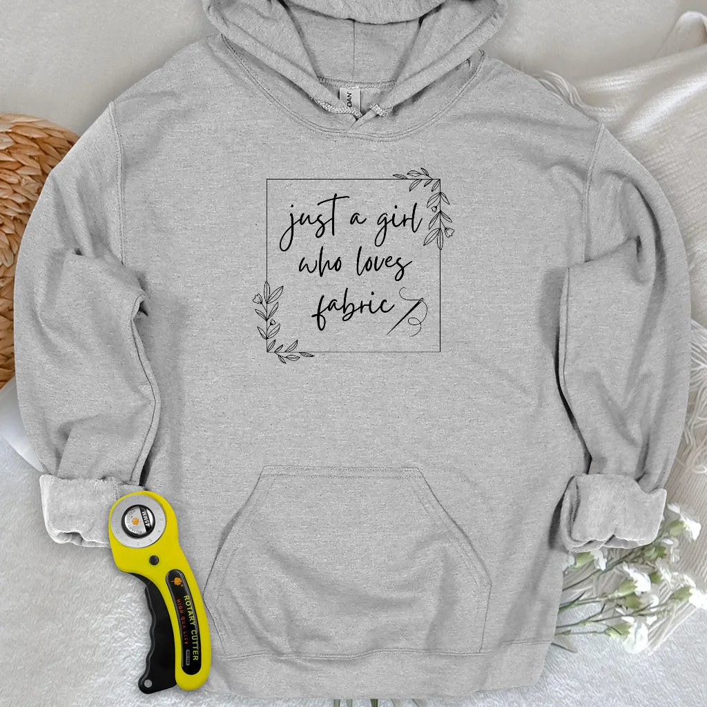 Sweat à capuche Love Fabric