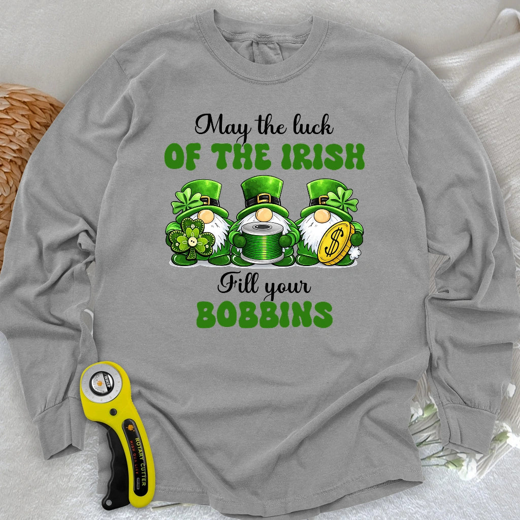 Lucky Bobbin Blessings Long Sleeve T-shirt