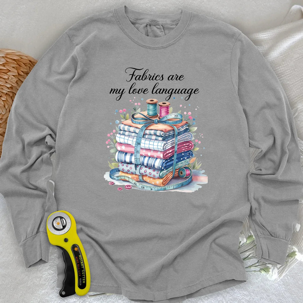 Mein Love Language Langarm-T-Shirt