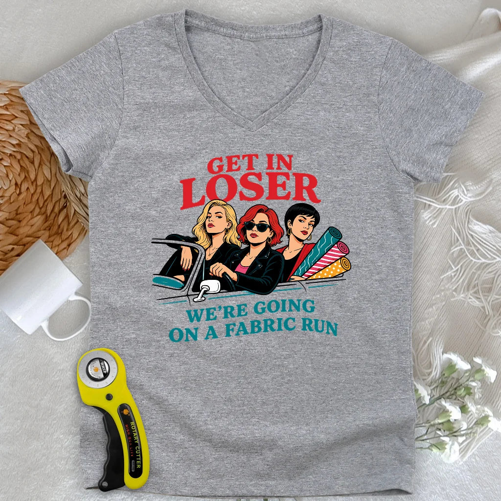 No Self Control Lady V-neck