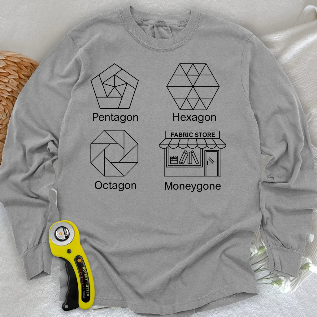 Non-Agon Langarm-T-Shirt