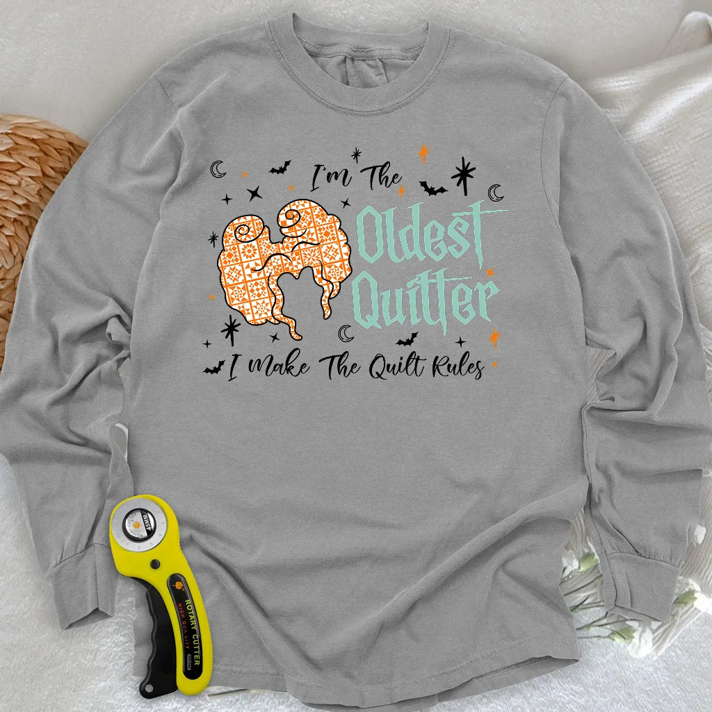 Oldest Quilter Long Sleeve T-shirt