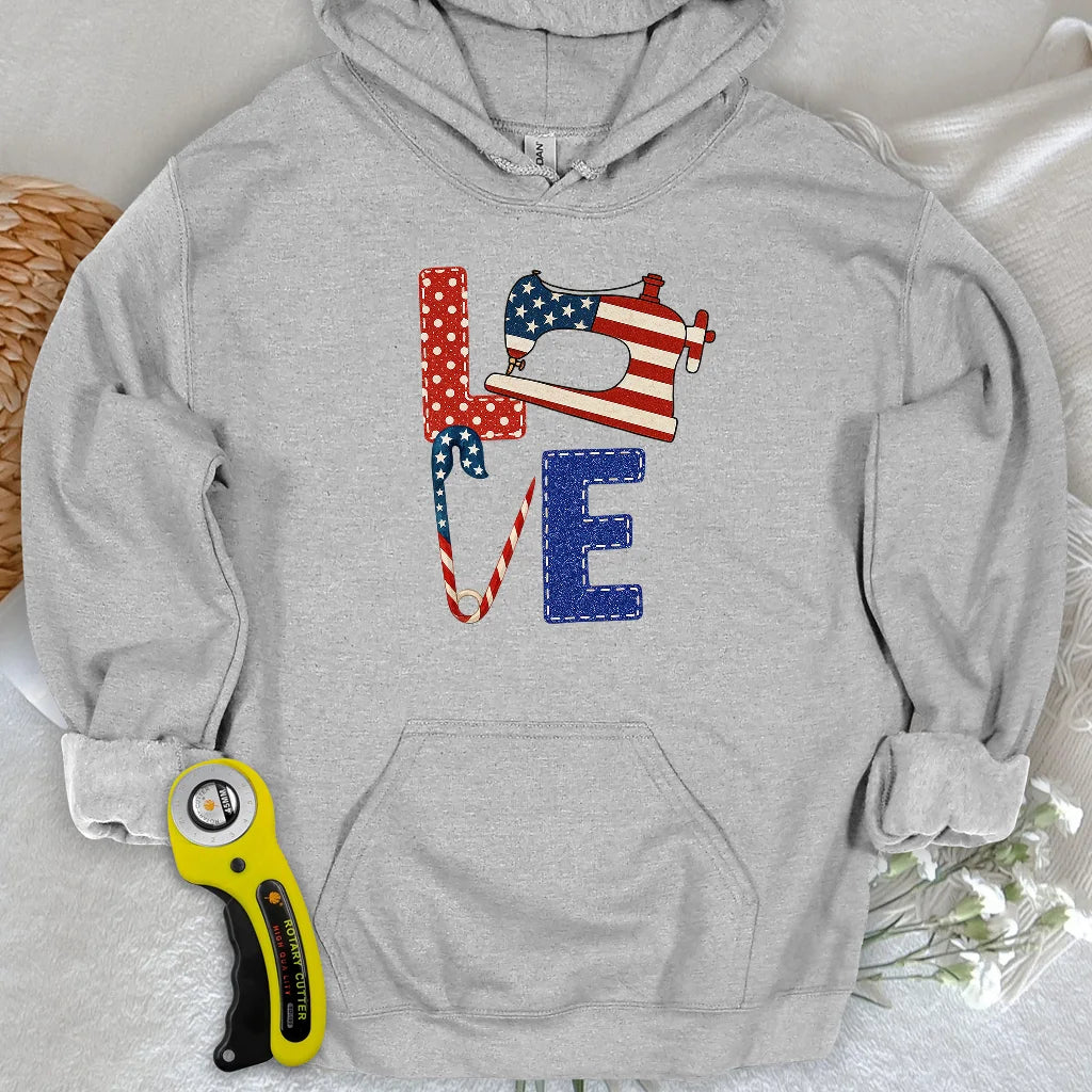 Patriotic Sewist Hoodie