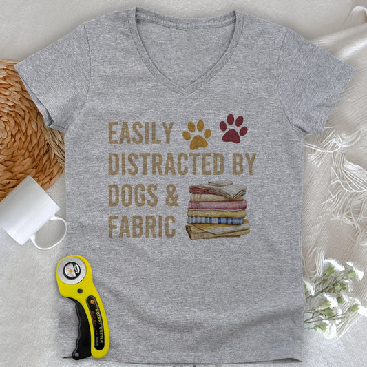 Paws & Patterns Lady V-neck