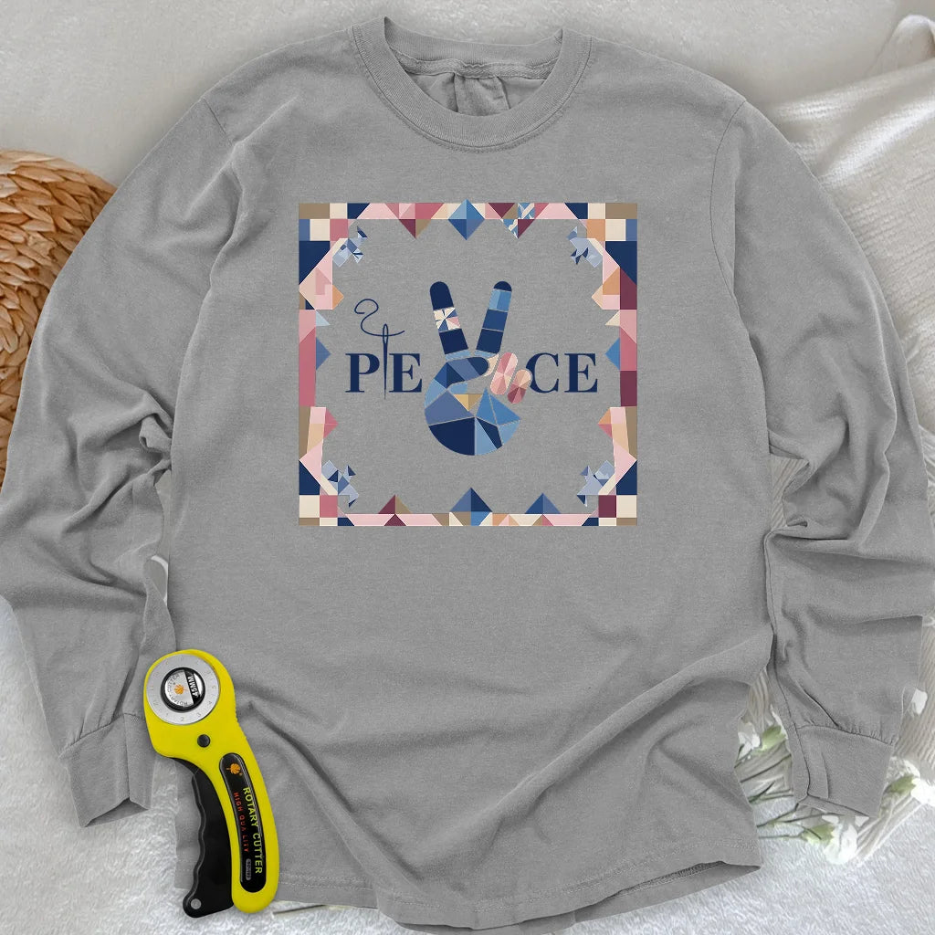 T-shirt manches longues Piece & Peace