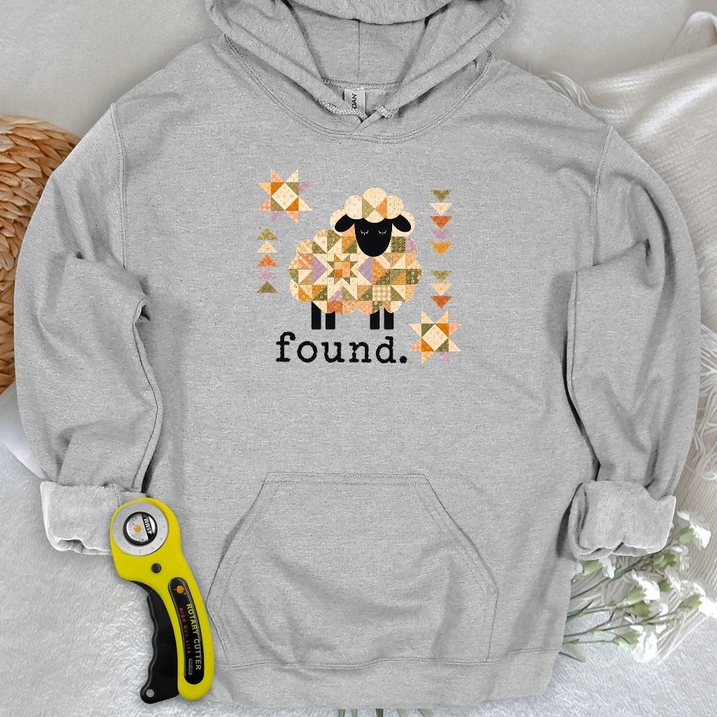 Psalm 23 Patchwork Sheep Hoodie