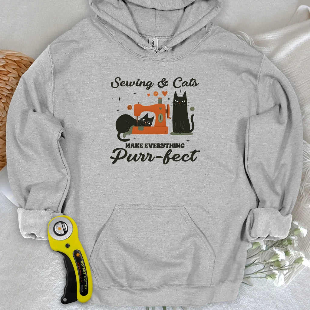 Purr-fect Sewing Hoodie