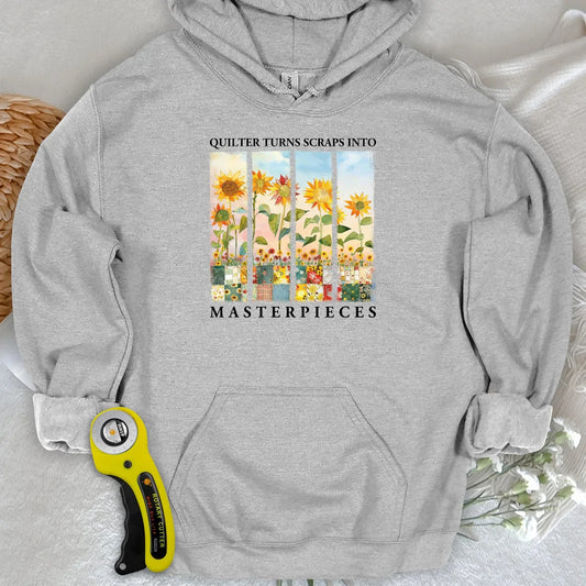 Sweat à capuche chef-d'œuvre matelassé
