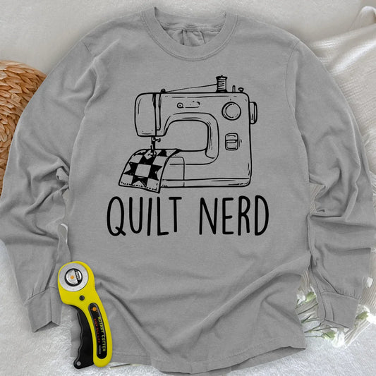 Quilt Nerd Langarmshirt