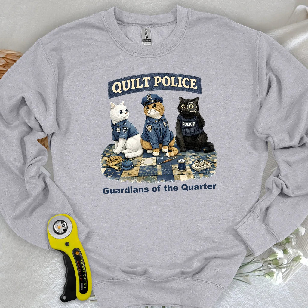 Quilt Police Sweatshirt
