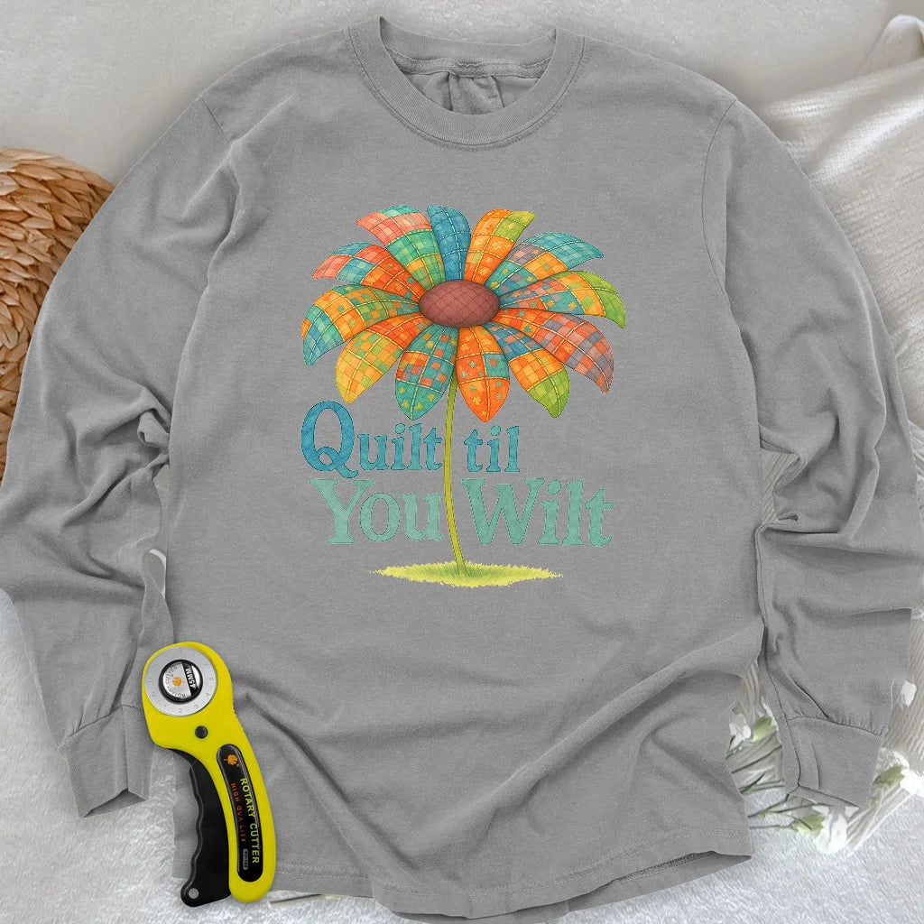 T-shirt à manches longues Quilt Wilt