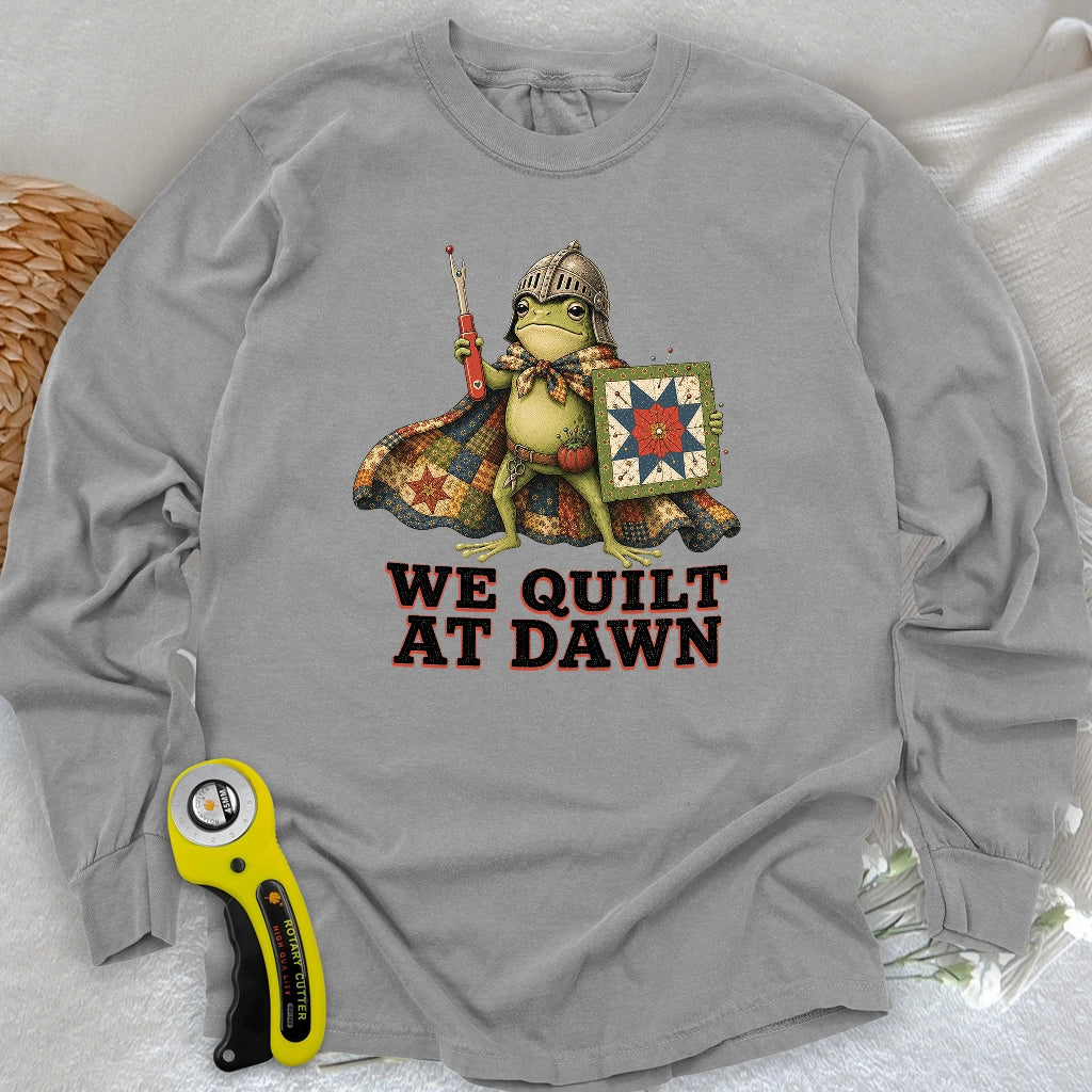 Quilt at Dawn Long Sleeve T-shirt