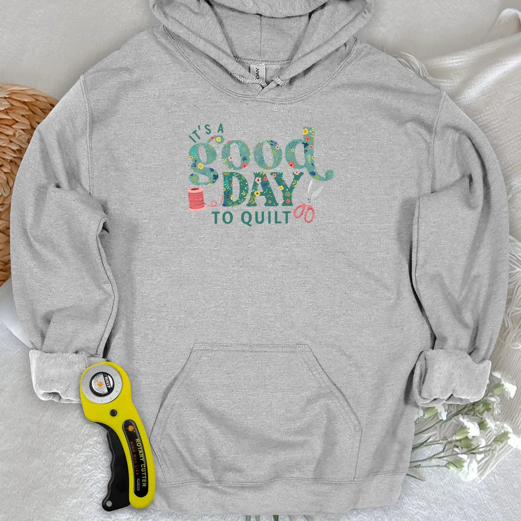 Sweat à capuche Quiltday
