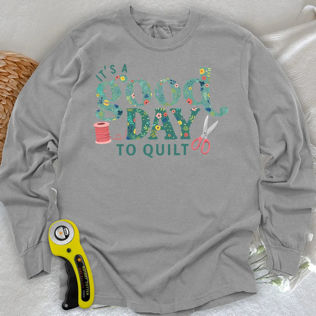 T-shirt à manches longues Quiltday
