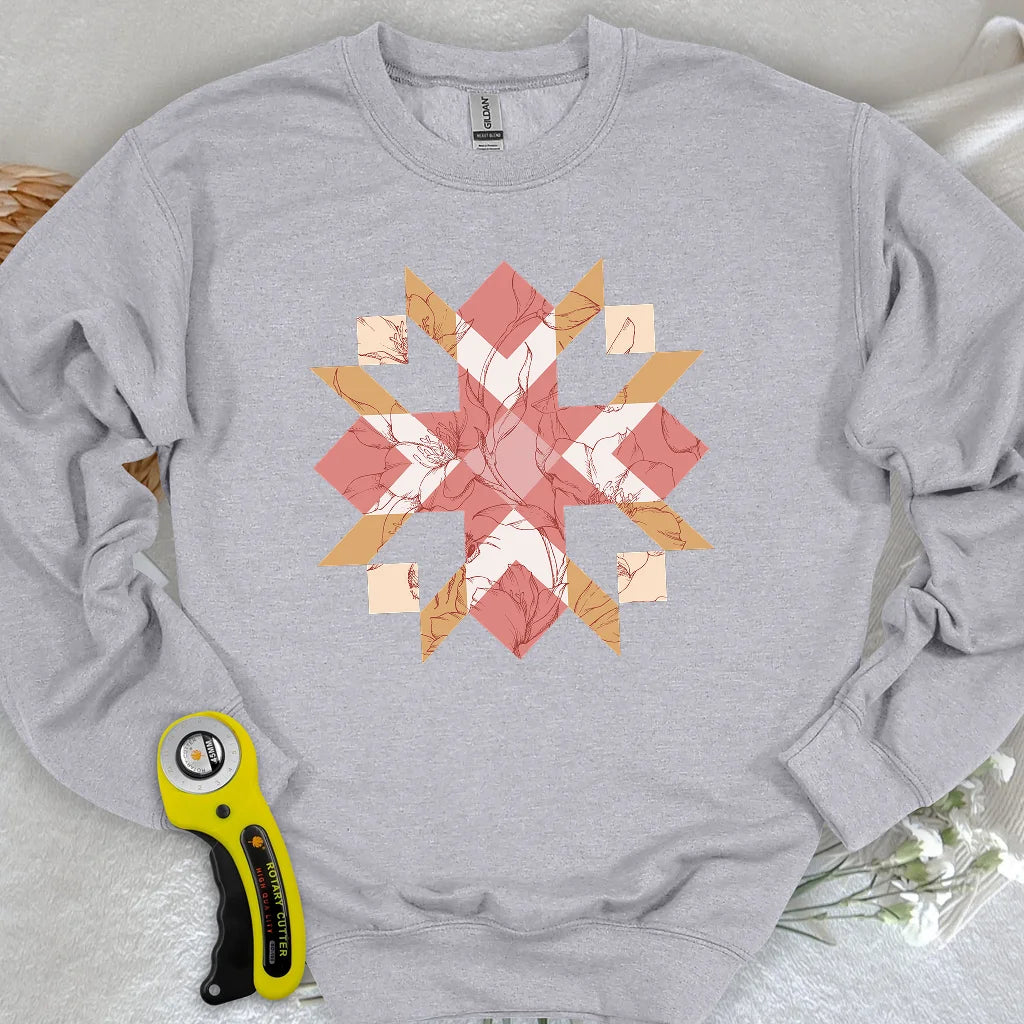 Quilted Botanica Sweatshirt