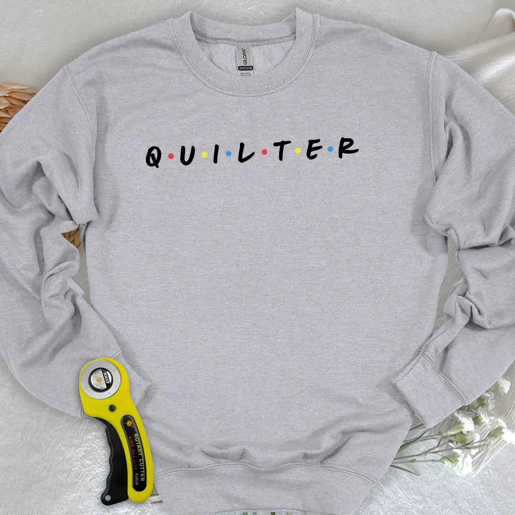 Sweat-shirt pour amies quilteuses