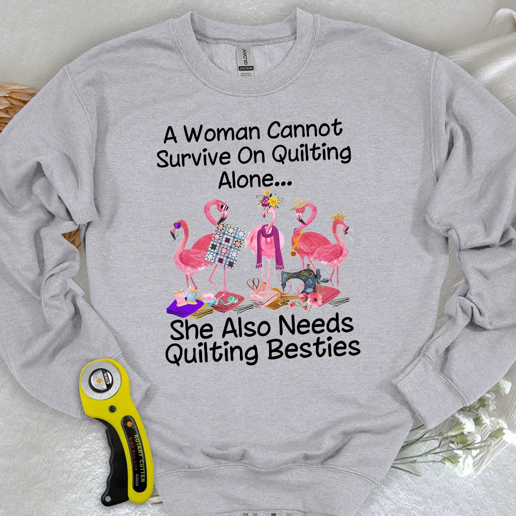 Quilting Besties Sweatshirt