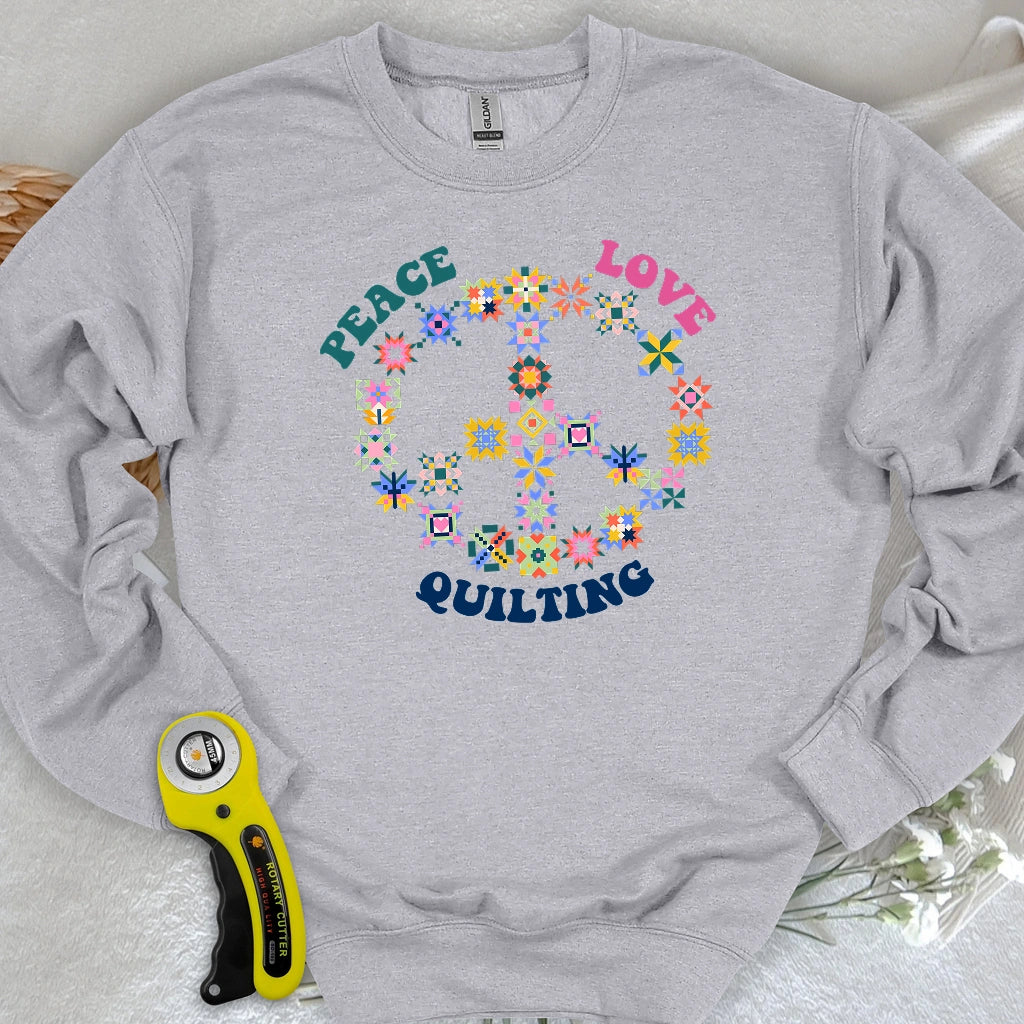 Quilting Brings Peace Sweatshirt