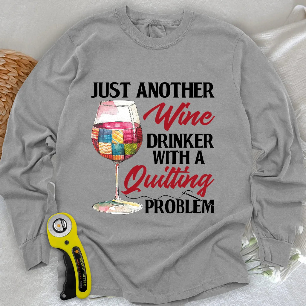 Quilting Problem Long Sleeve T-shirt