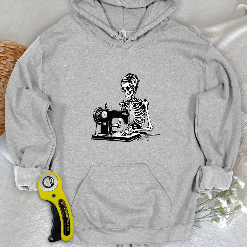 Quilting Skeleton Hoodie