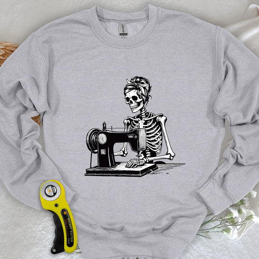Quilting Skeleton Sweatshirt