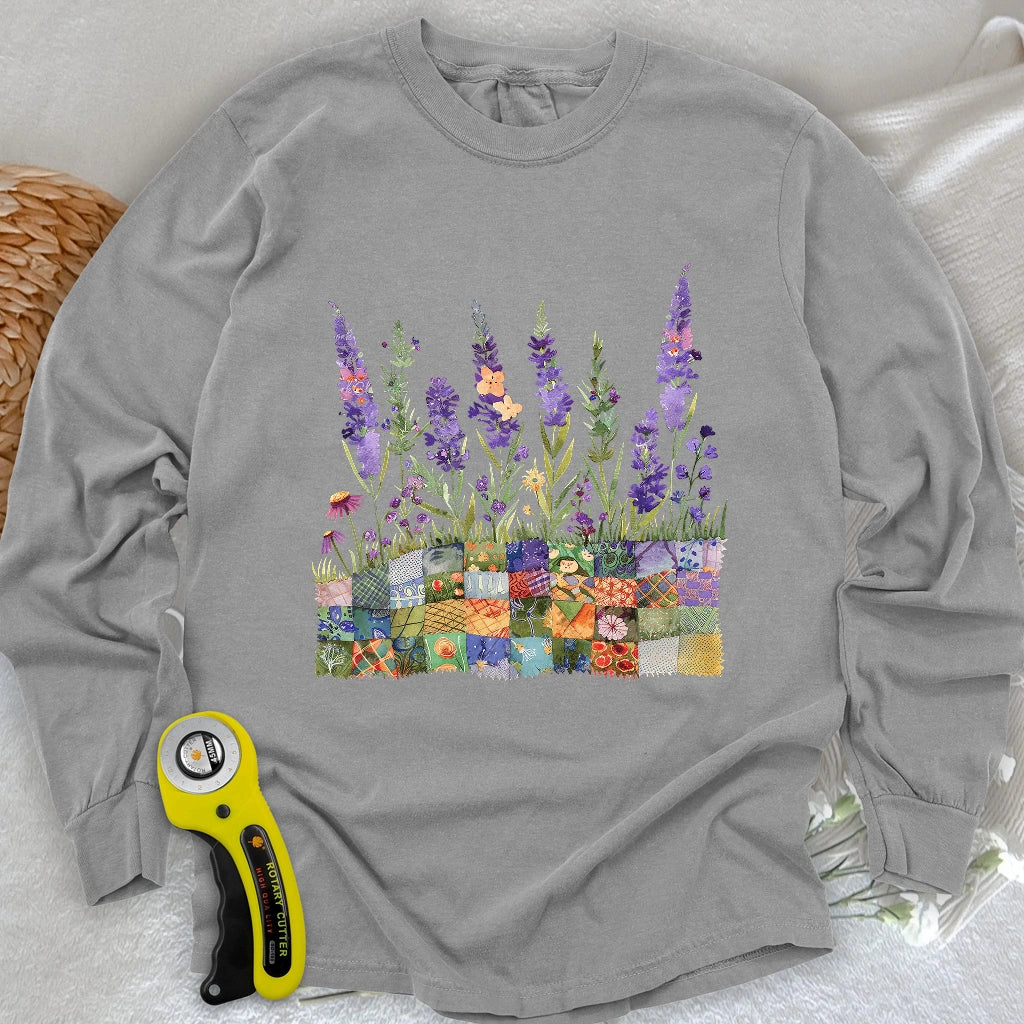 Quilting field Long Sleeve T-shirt