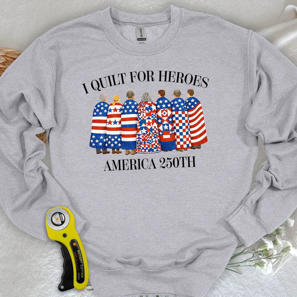 Quilts of Honor Sweatshirt