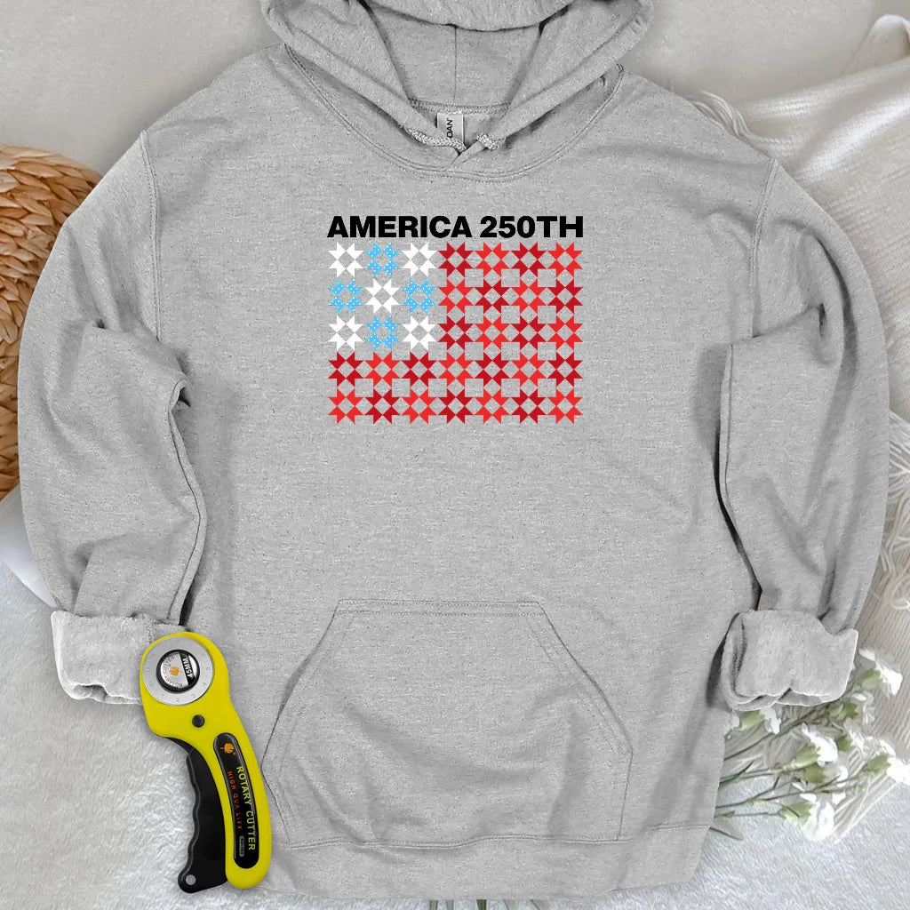 Gesteppter Tribute Hoodie