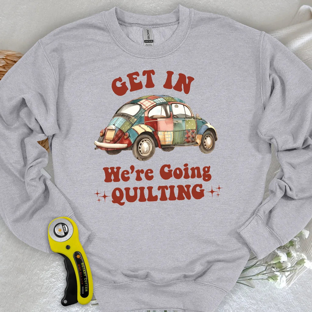 Quilty Road Trip Bug Sweatshirt