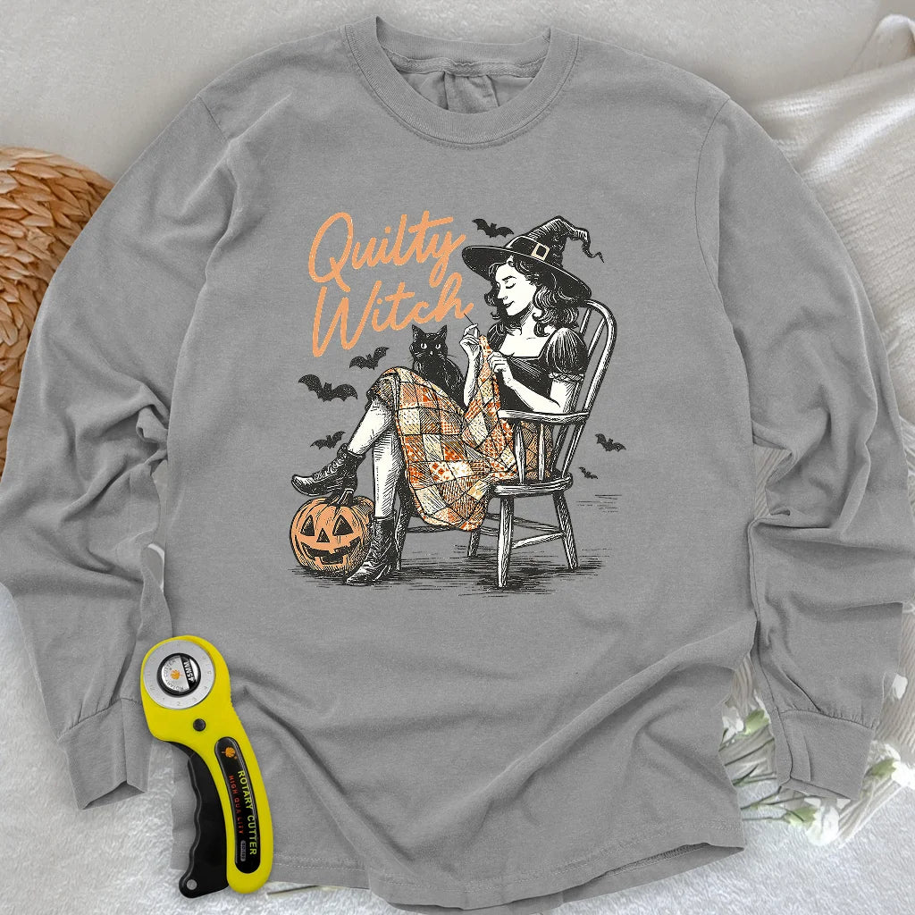 T-shirt manches longues Quilty Witch