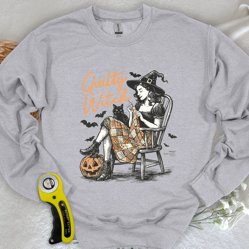 Quilty Witch-Sweatshirt