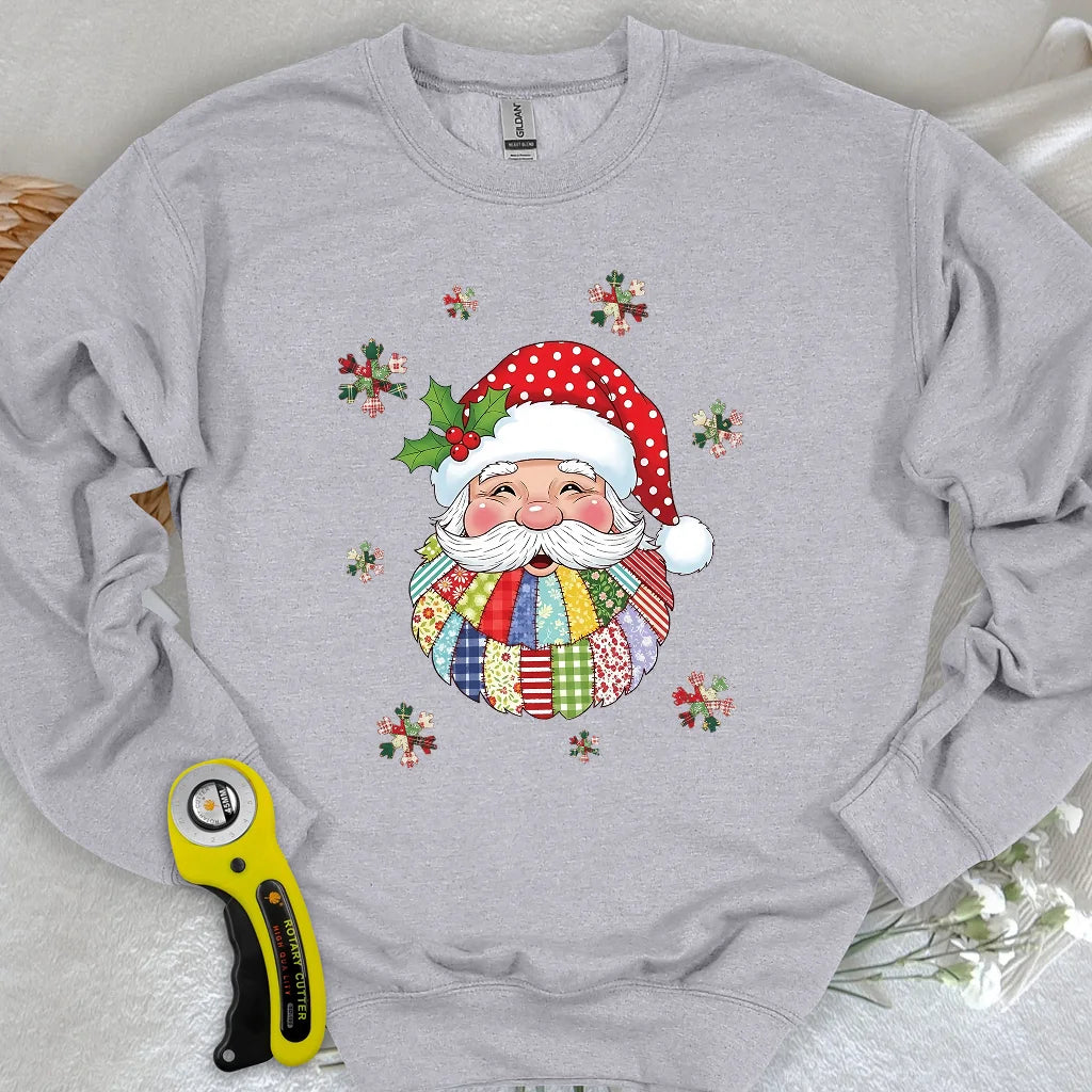Santa Claus Patch Sweatshirt